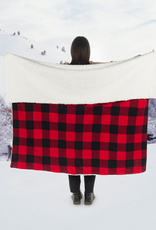 Buffalo Check Sherpa Throw Blanket