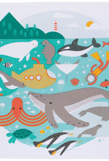 In The Deep Boxed Tea Towel