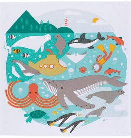 In The Deep Boxed Tea Towel