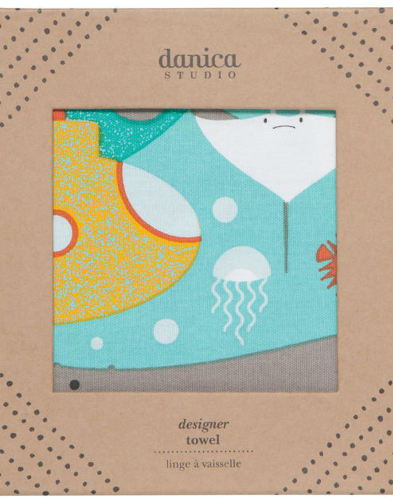 In The Deep Boxed Tea Towel