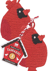 Tawashi Pot Scrubber Set Cardinals