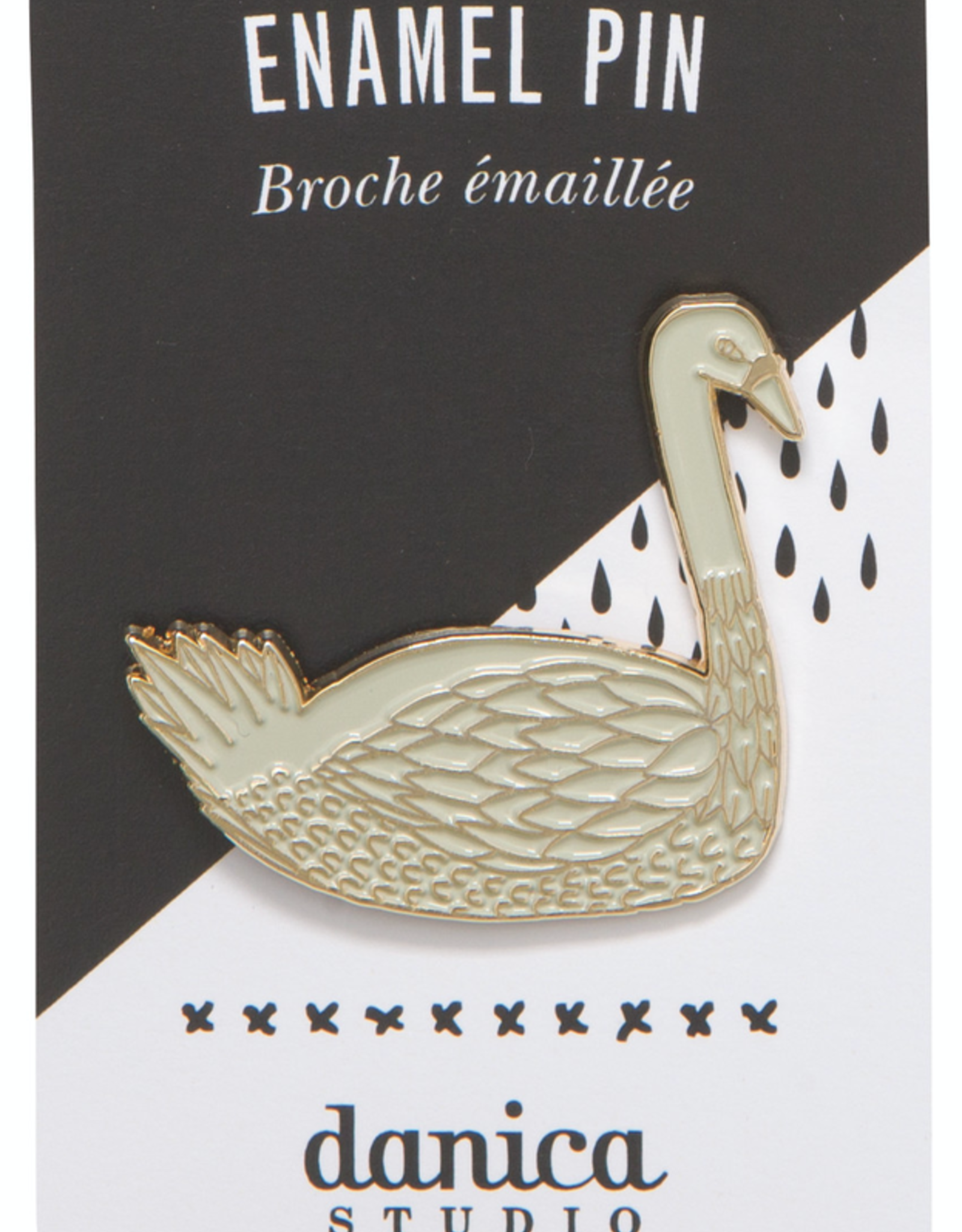 Wild Tale Swan Enamel Pin