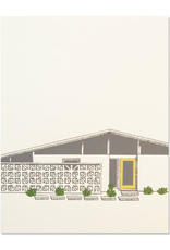 Mid Century House Yellow