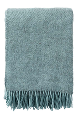 Gotland Wool Throw - Turquoise