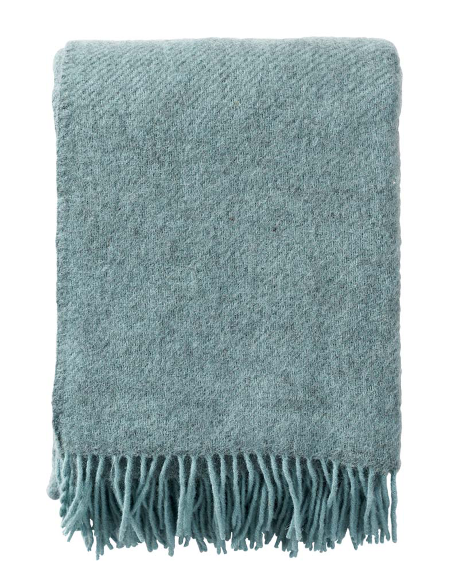 Gotland Wool Throw - Turquoise