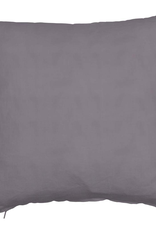 100% Linen Cushion - Lead Grey 50cmx50cm