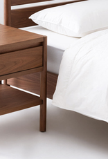 Monarch 1 Drawer Nightstand - Walnut