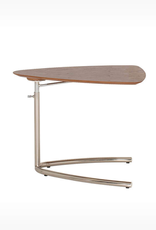 Boomerang End Table Walnut