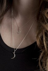 Moonlight Necklace 18" Sterling Silver