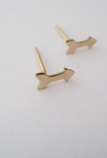 Arrow Earrings Gold Fill