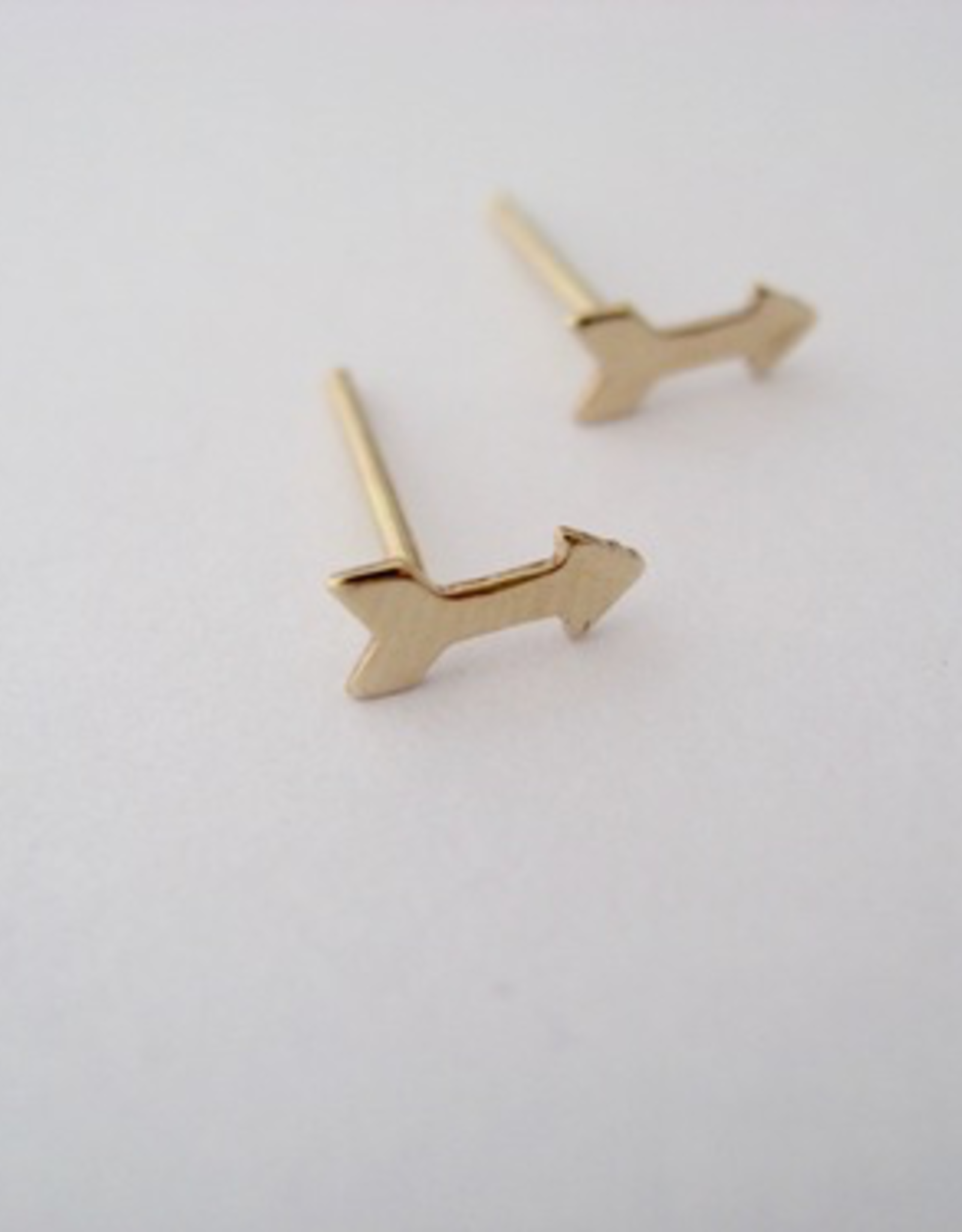 Arrow Earrings Gold Fill