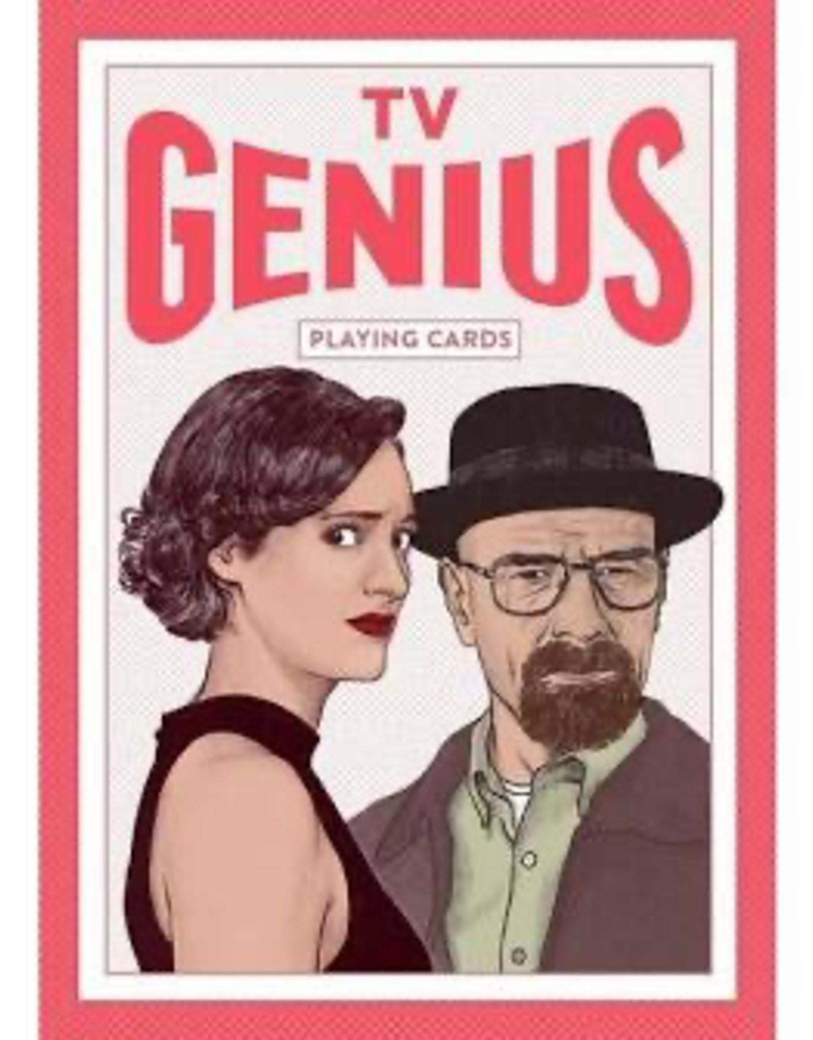 TV Genius Playing Cards