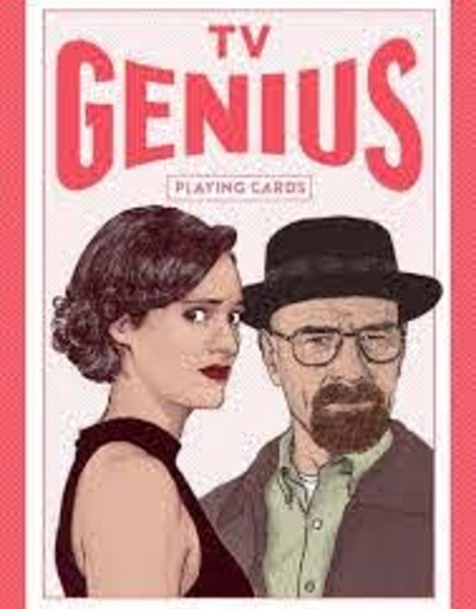 TV Genius Playing Cards