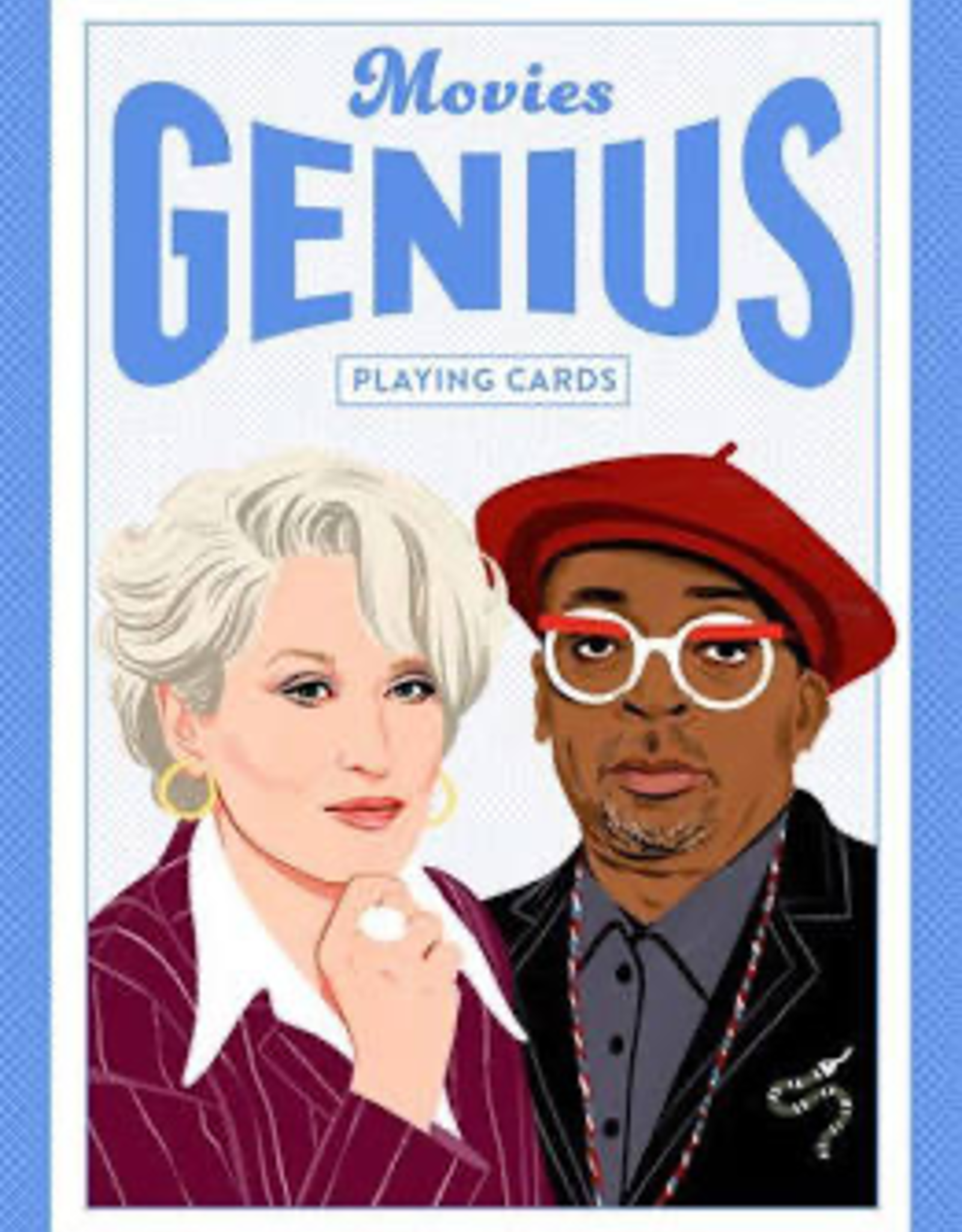 Movies Genius Playing Cards