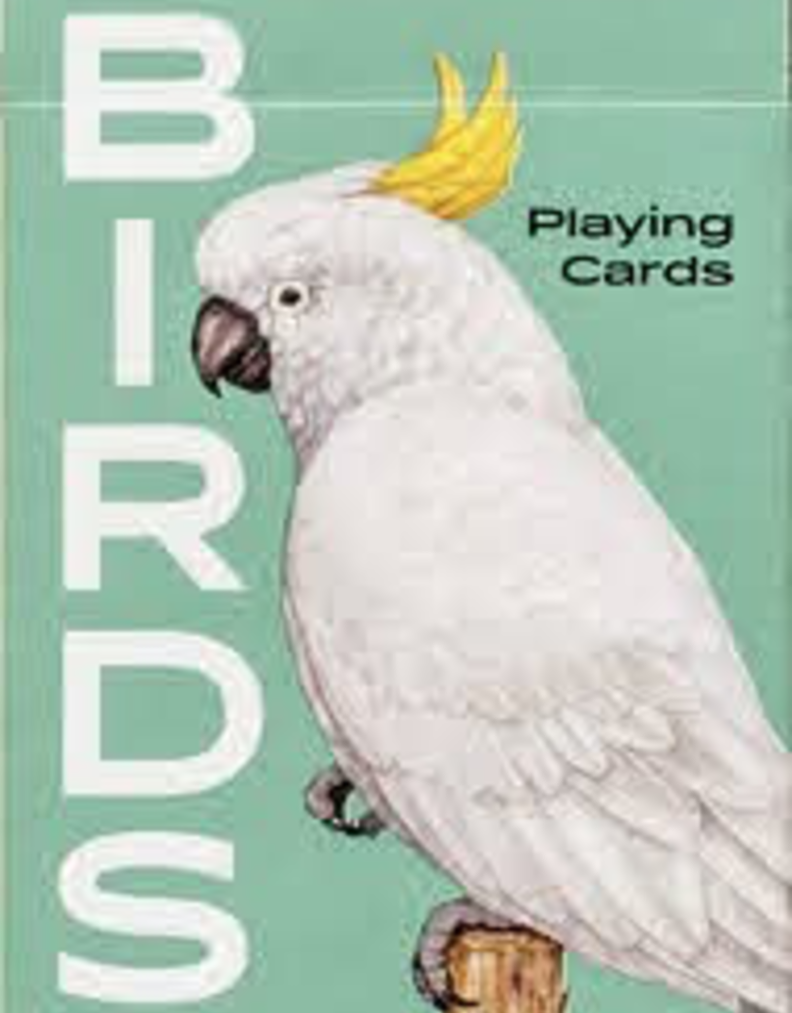 Birds Playing Cards
