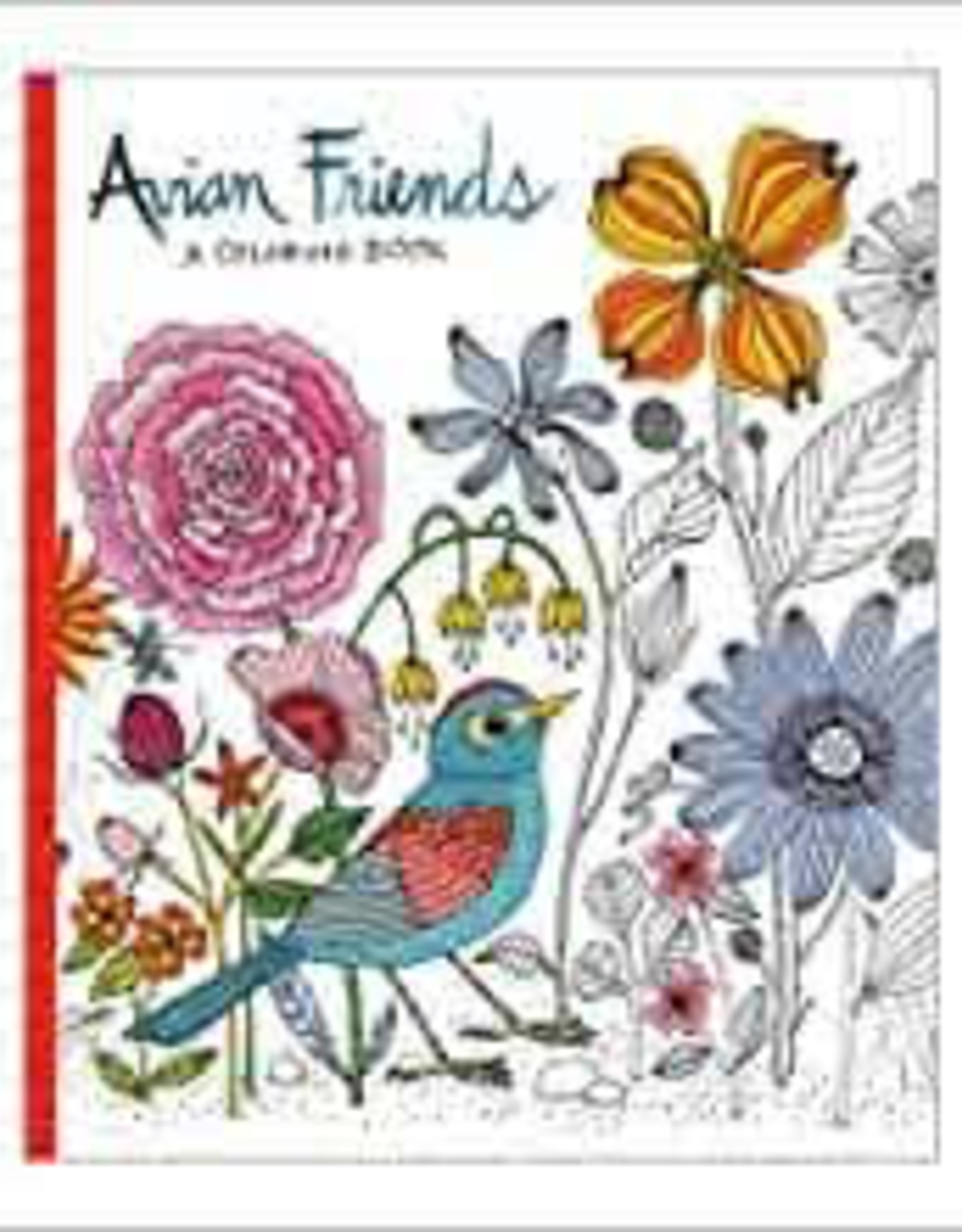 Avian Friends Colouring Book
