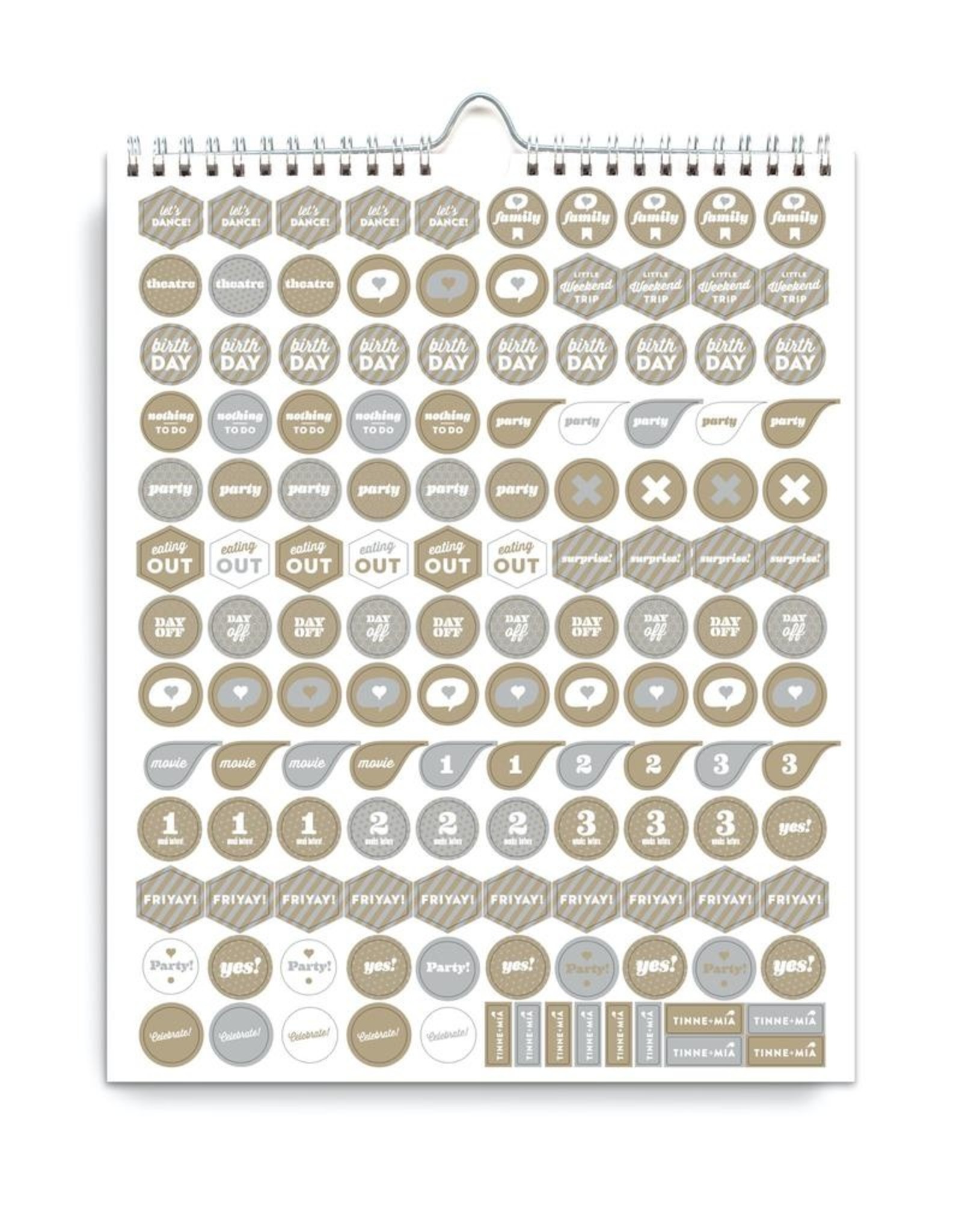 2021 Family Calendar - 2 Colourways