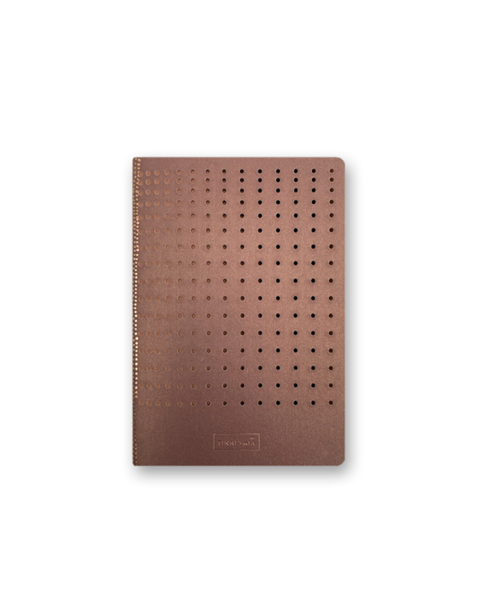 Gridded A6 Booklet, Burgundy
