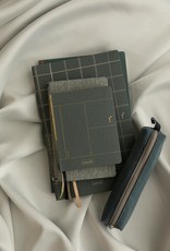 A6 Notebook Forest Green, Copper Foil