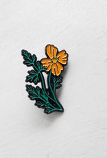 California Poppy Pin