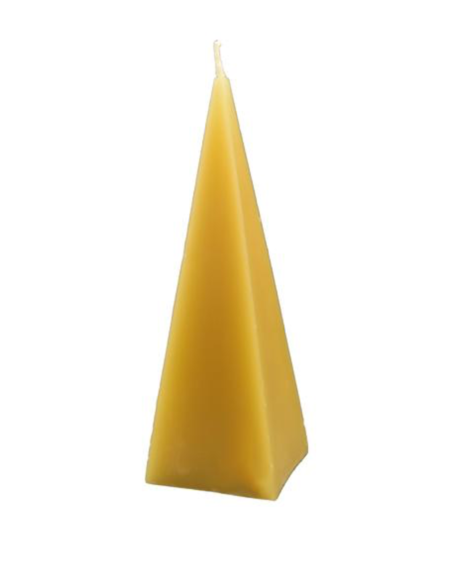 Beeswax Pyramid Candle