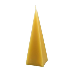 Beeswax Pyramid Candle