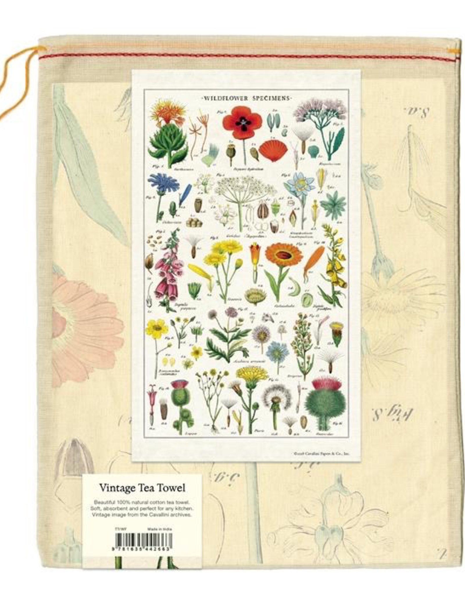 Wildflowers Tea Towel