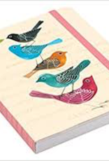 Avian Friends Embroidered Pocket Planner