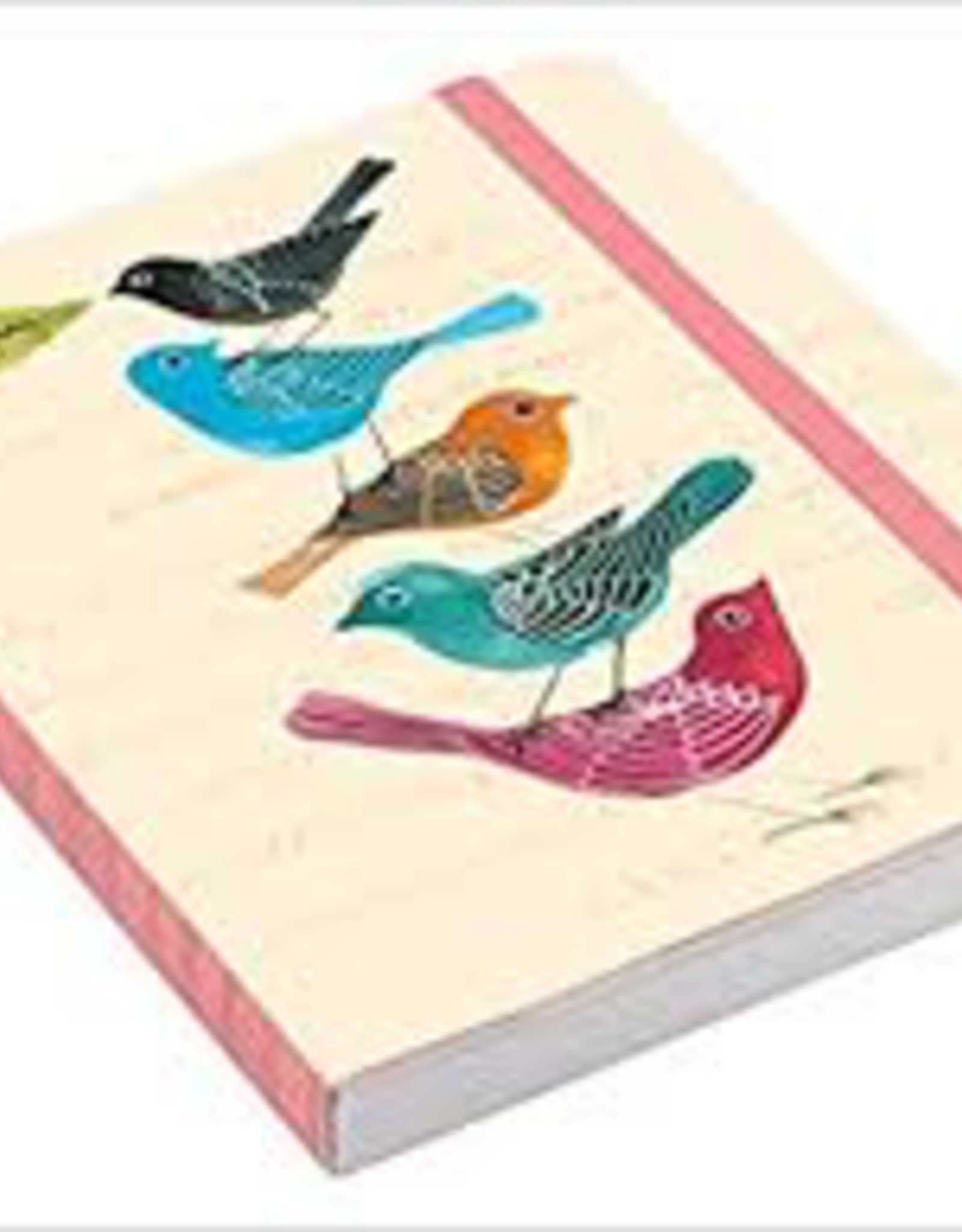 Avian Friends Embroidered Pocket Planner