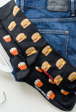 Fries And Burger Socks