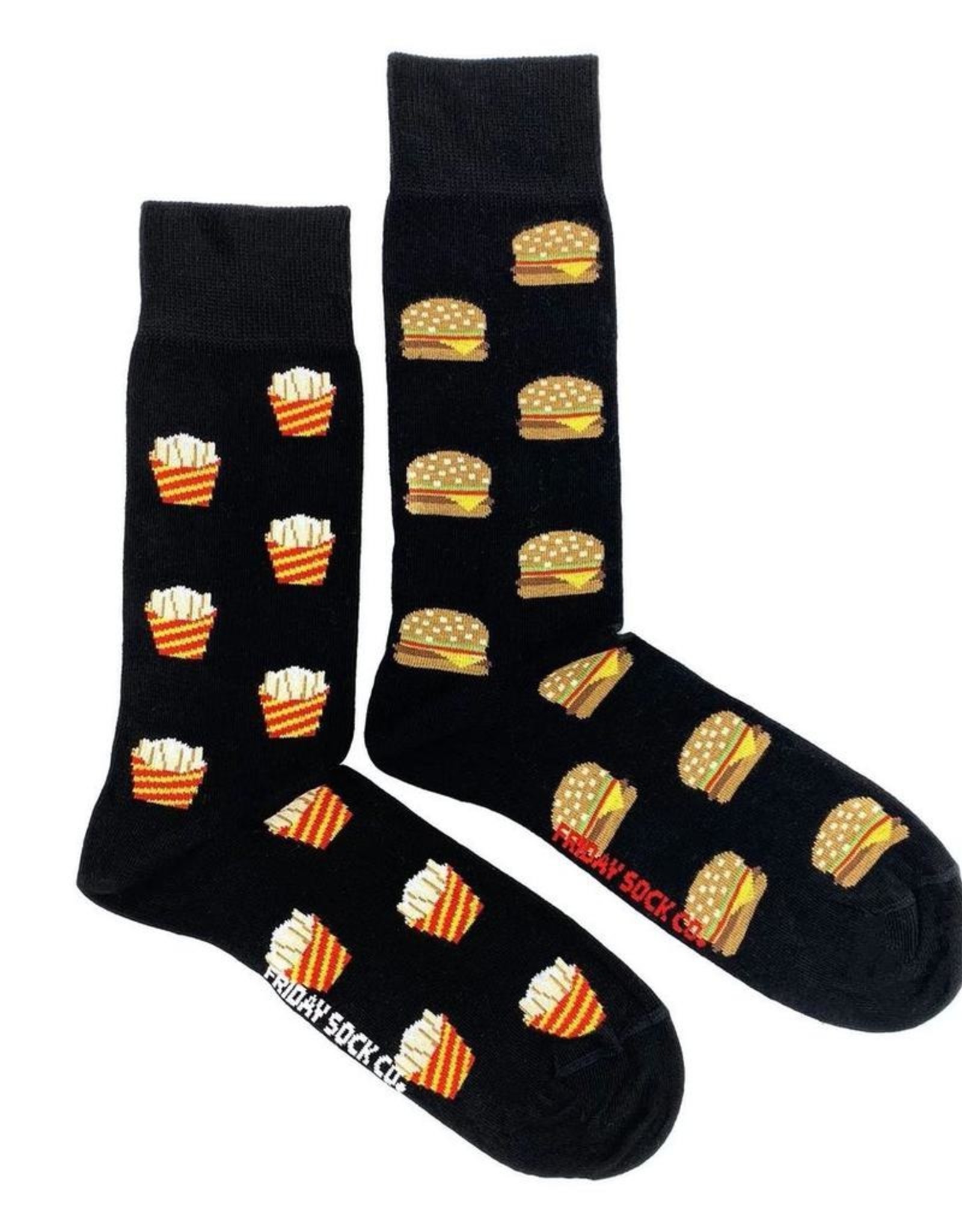 Fries And Burger Socks