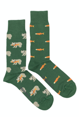 Salmon And Grizzly Bear