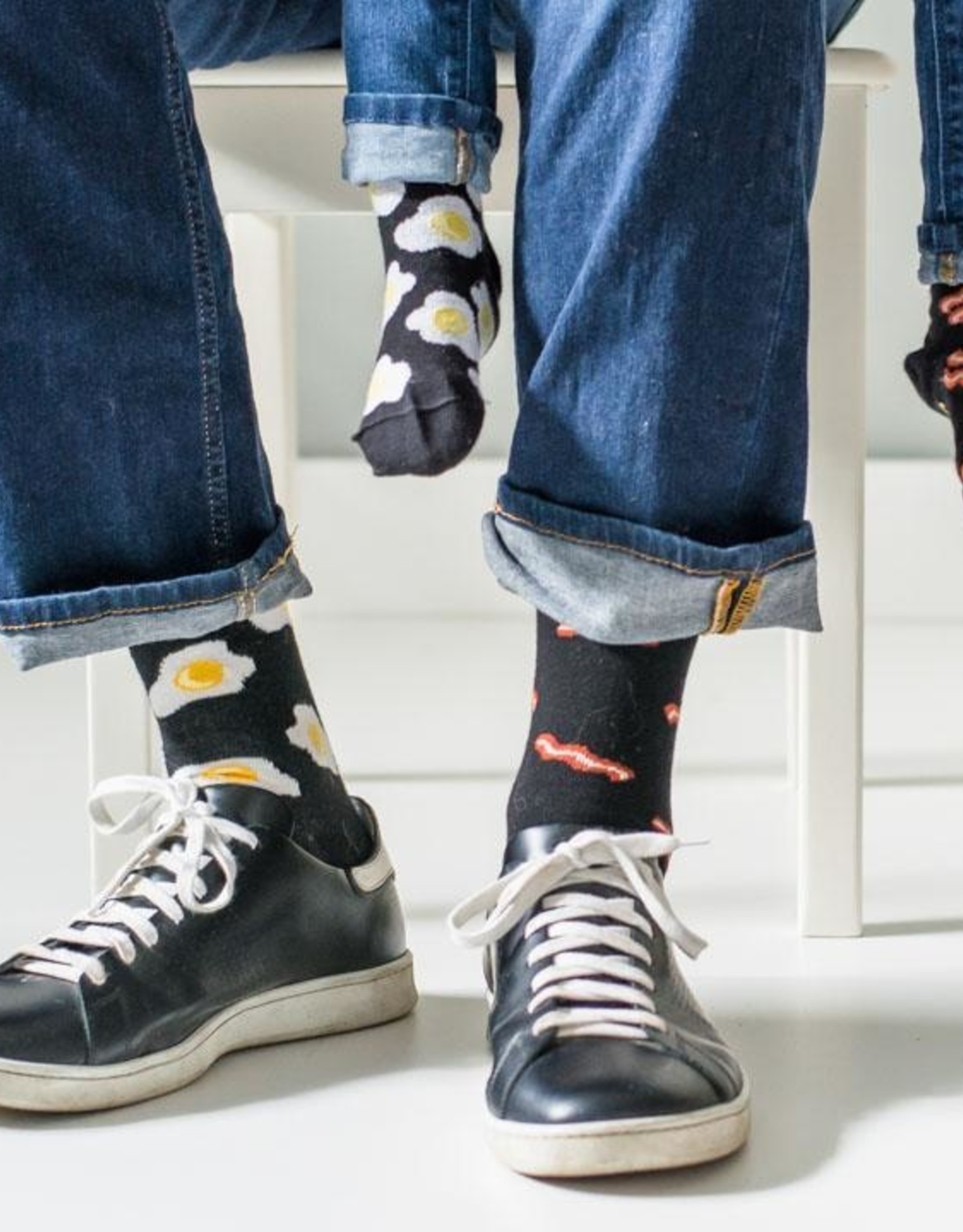 Bacon And Eggs Socks