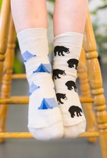 Bear And Tree Kids Socks-Age 2-4