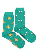 Campfire And Marshmallow Crew - Women's