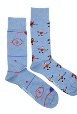 Hockey Rink And Player Socks