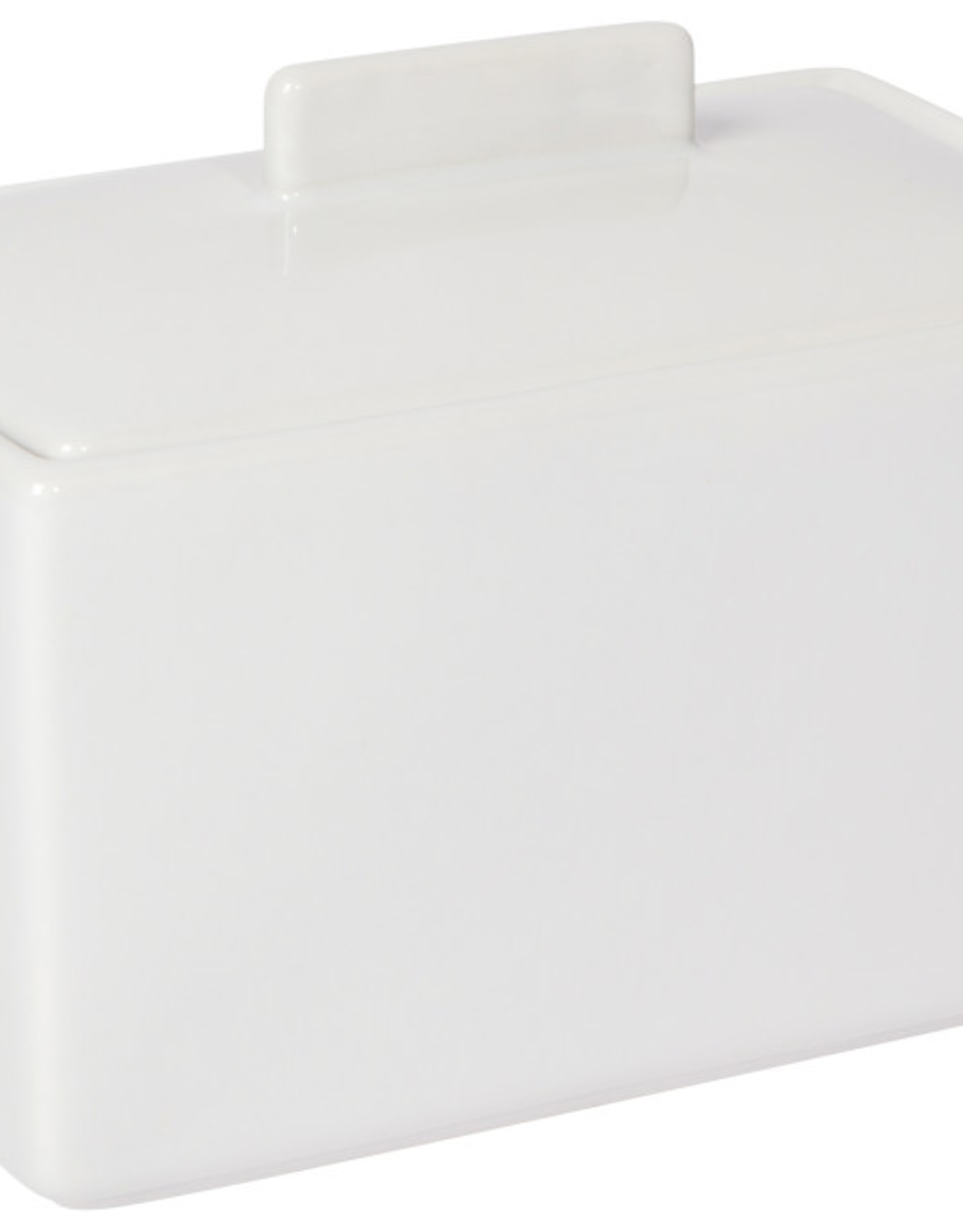 Butter Dish 1 lb White
