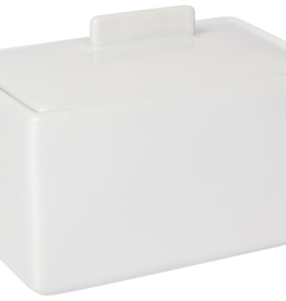 Butter Dish 1 lb White