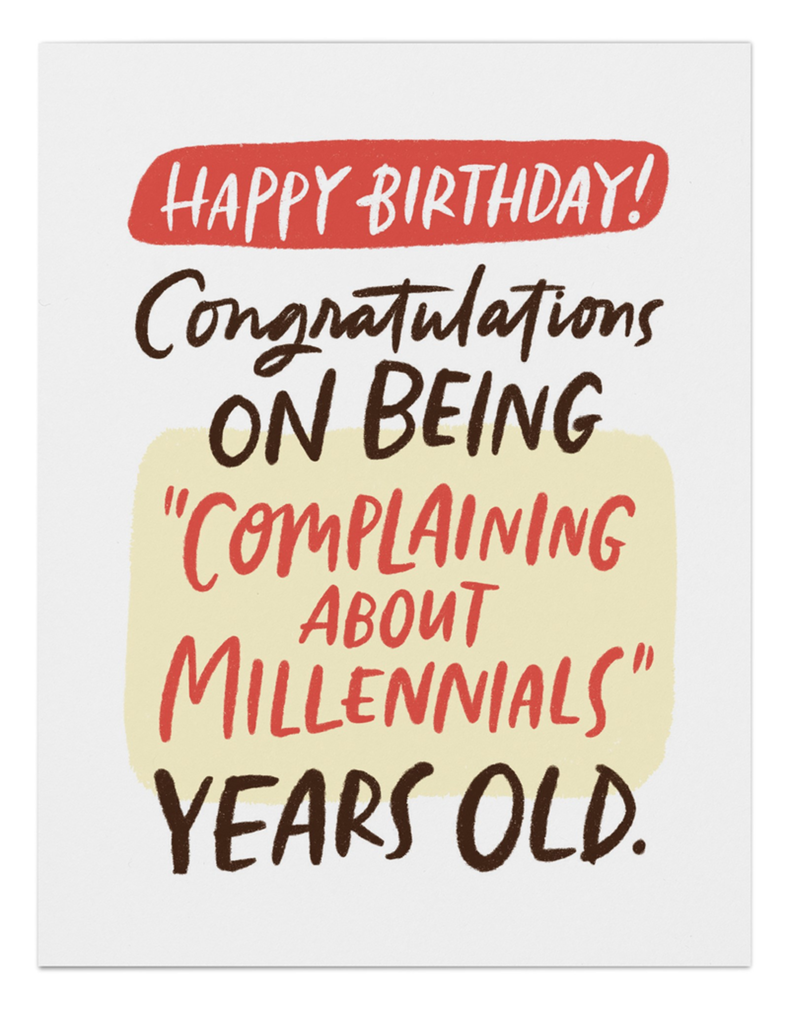 Complaining About Millennials