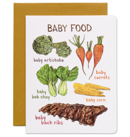 Baby Food Card