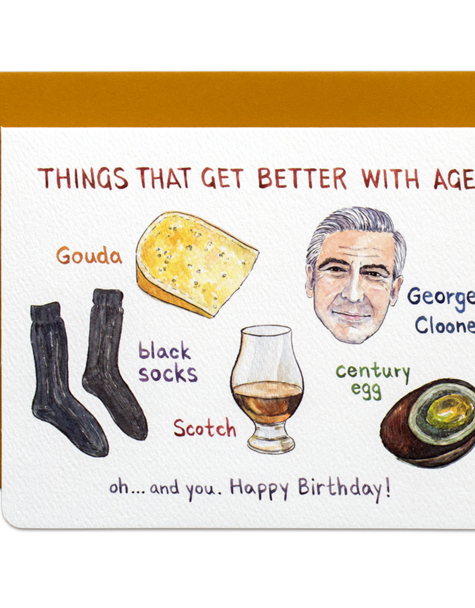 Better With Age Card