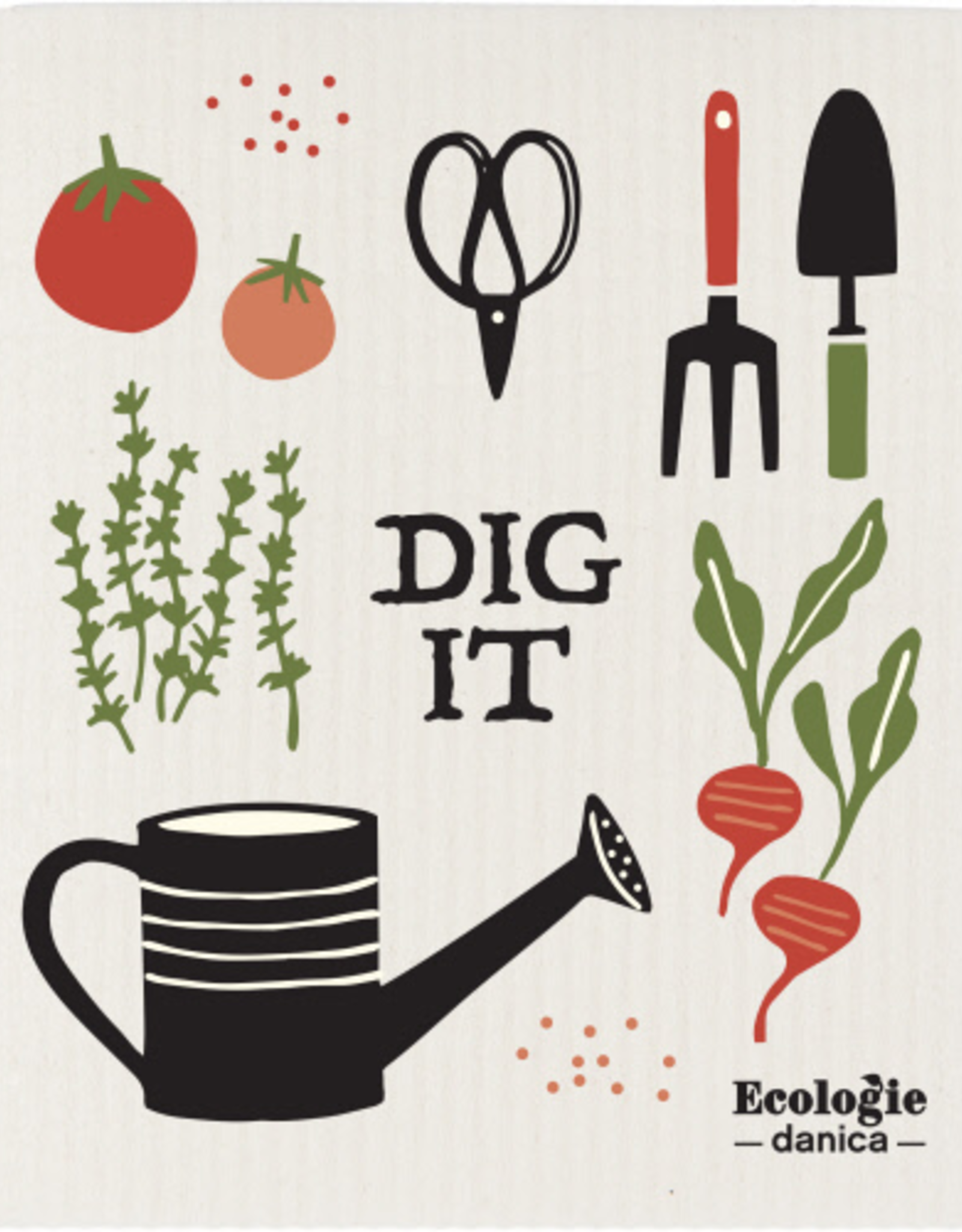Swedish Dishcloth - Garden
