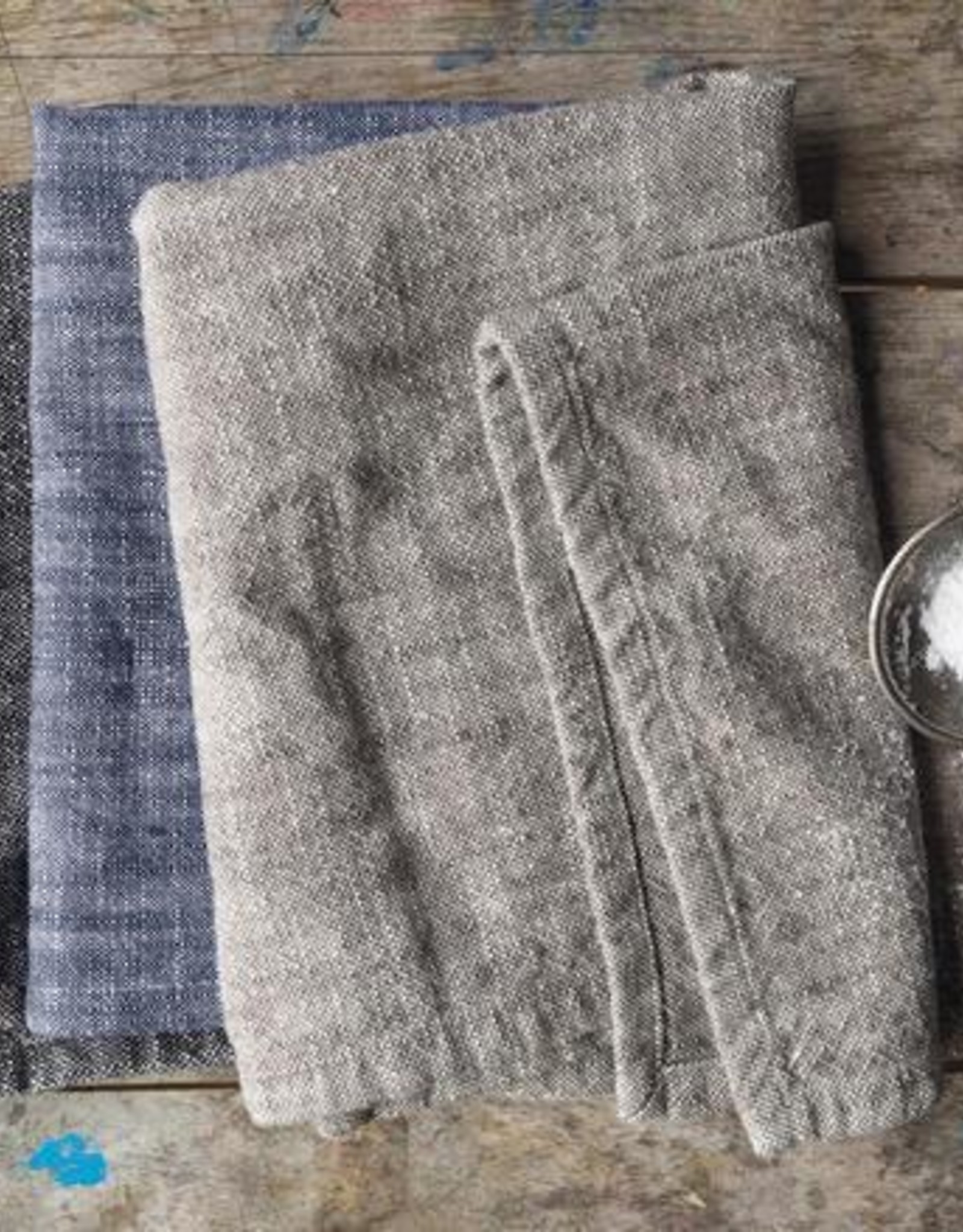 Emerson Tea Towel Black