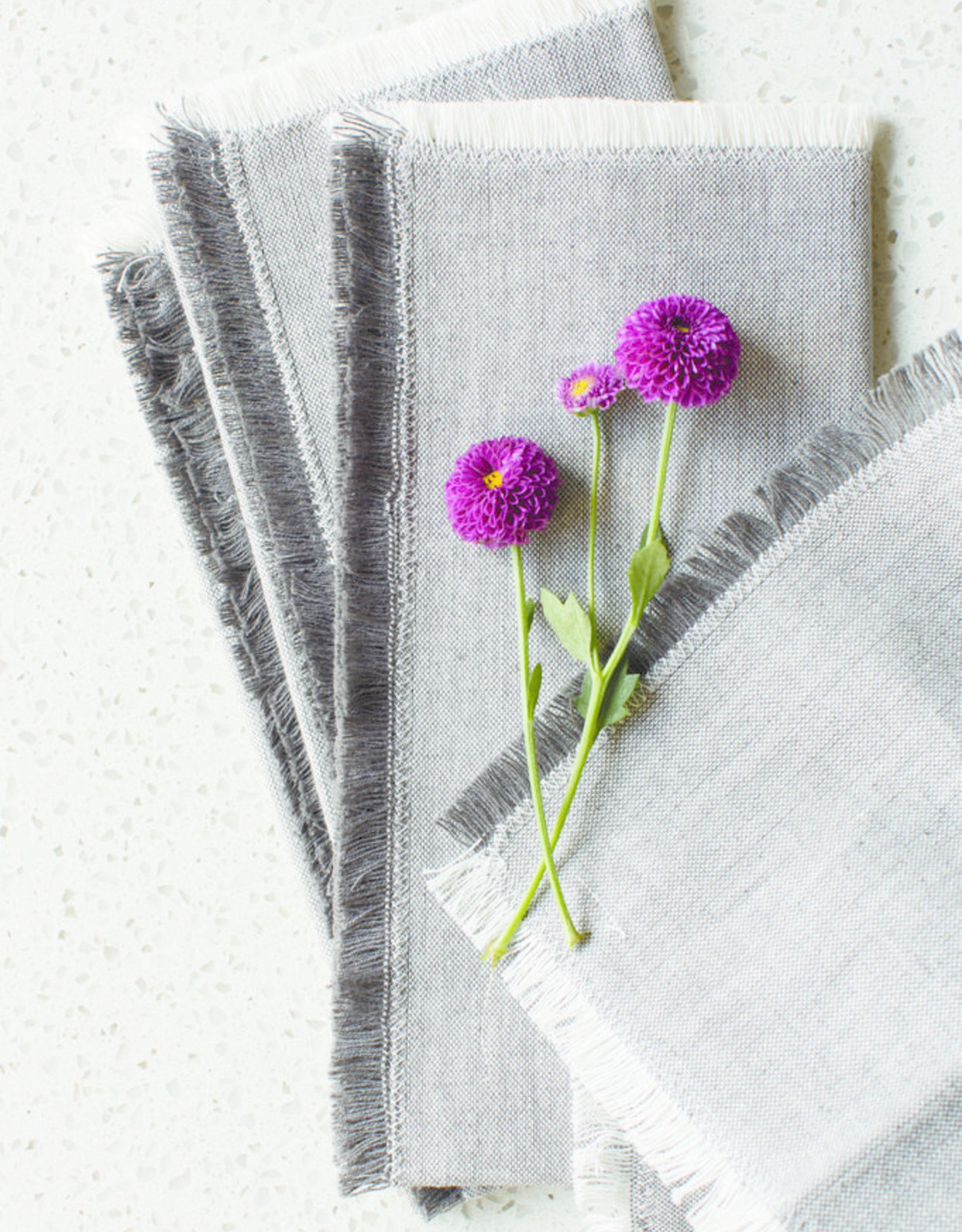 Chambray Napkins Set/4 Shadow