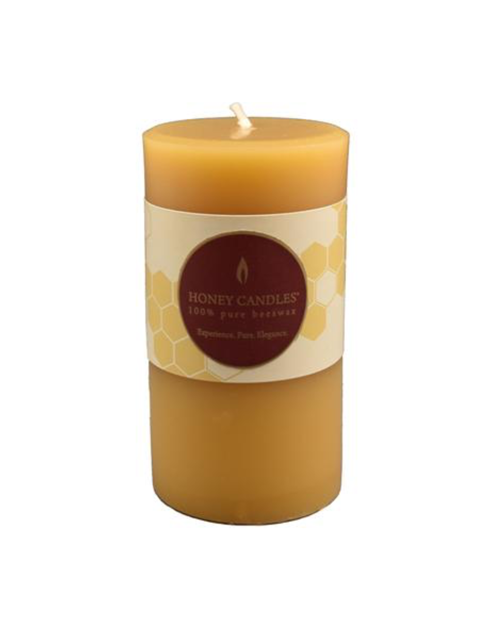3.25" Small Beeswax PIllar