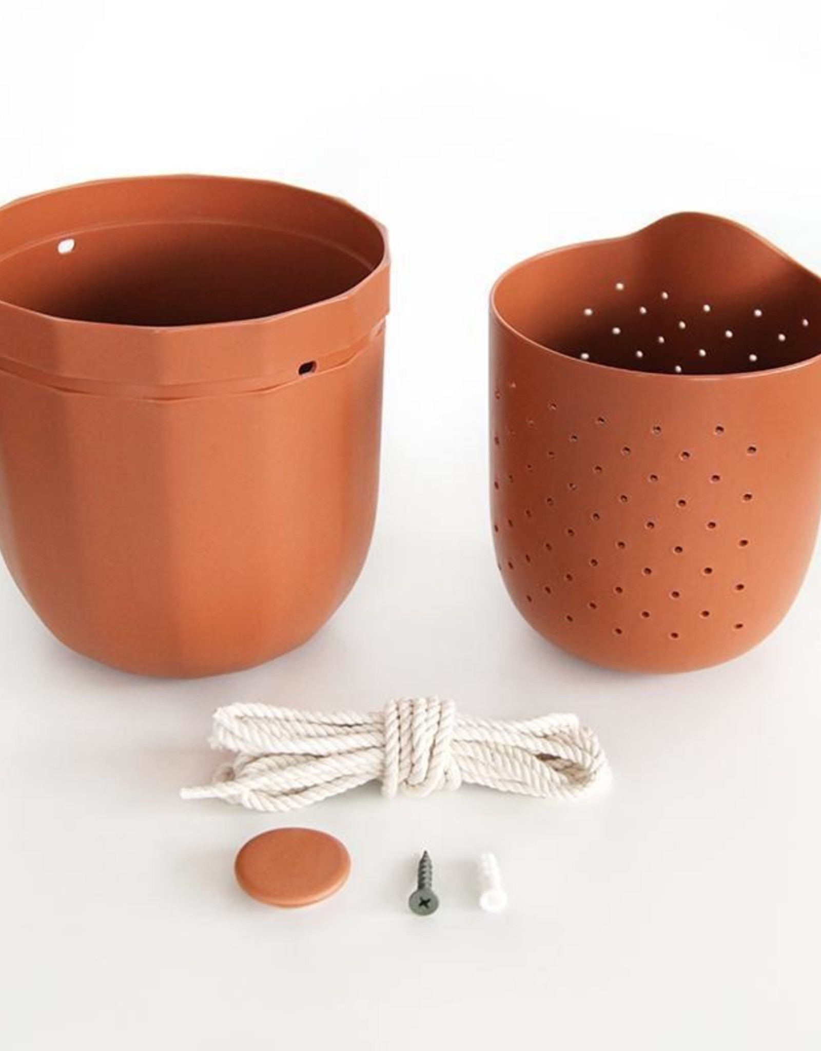 Loop Planter - Terracotta
