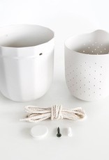 Loop Planter - White