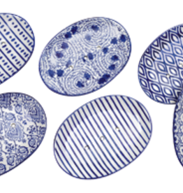 Oval Soap Dish-Ceramic Assorted Designs