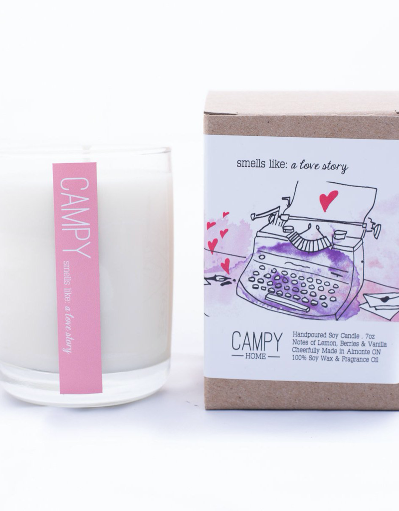 Love Story Soy Candle