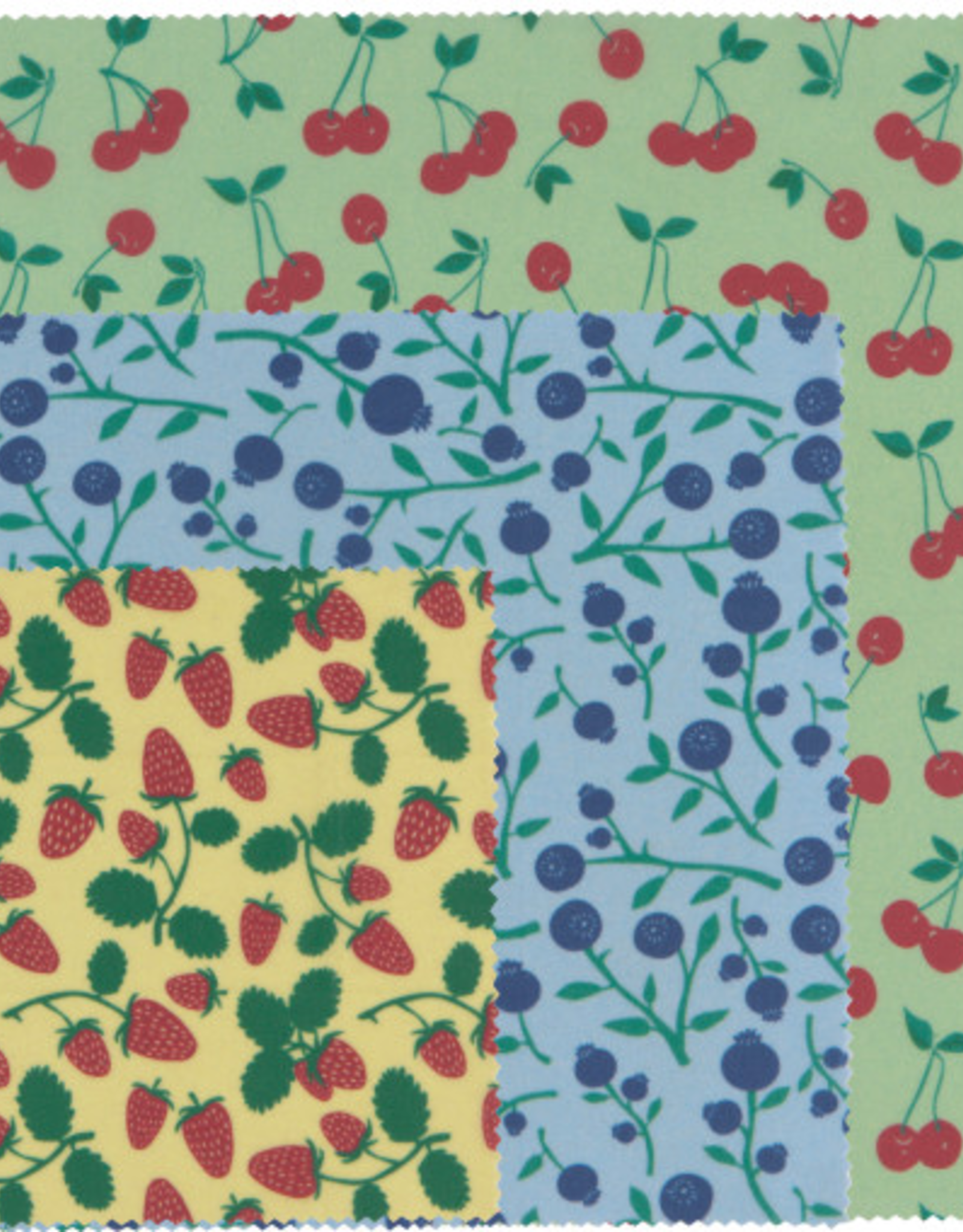 Beeswax Wrap-Berries And Fruit Set 3